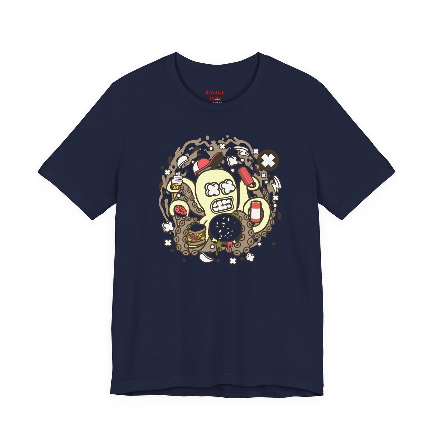 Junk Food Octopus Tee