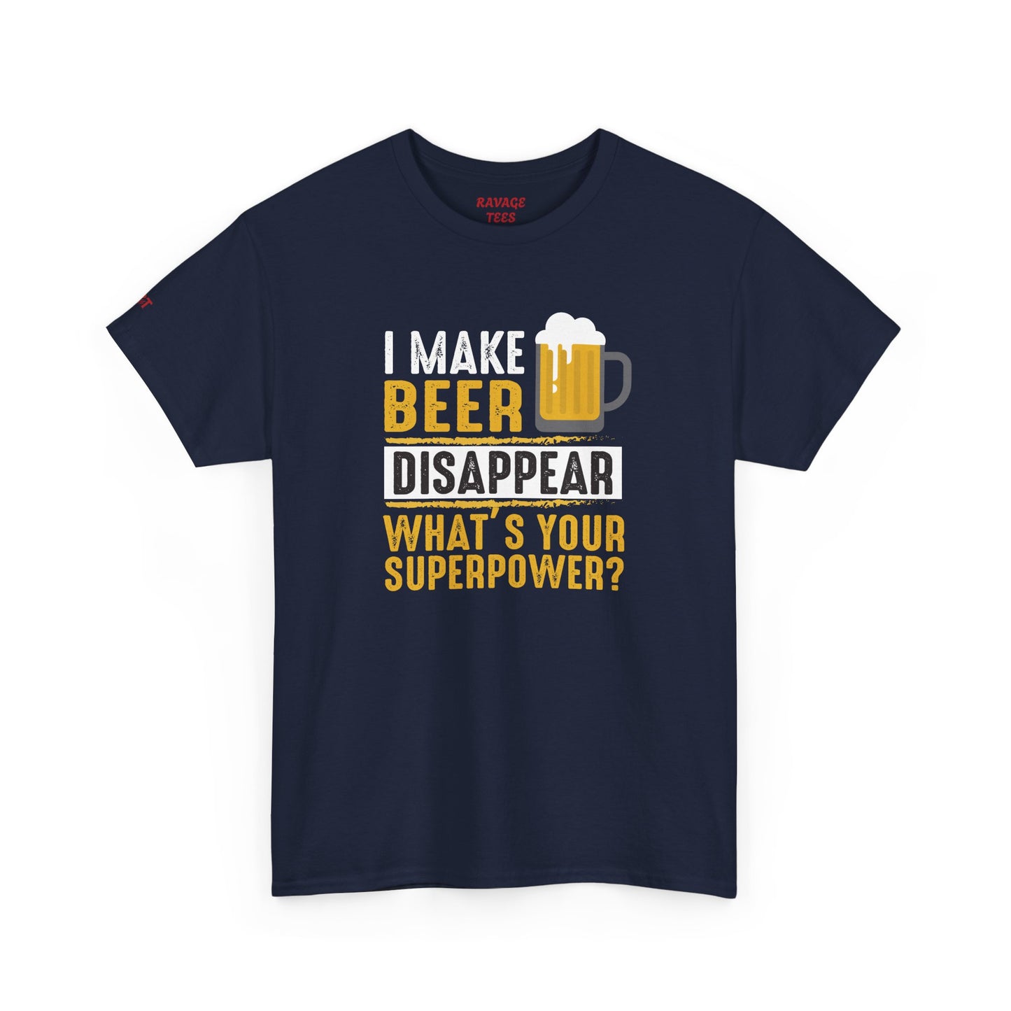 Unisex Beer Superpower Tee | Funny T-Shirt for Beer Lovers