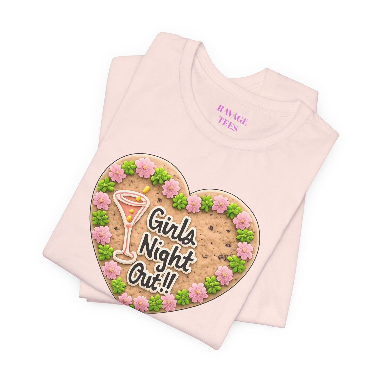Girls Night Out Heart Tee