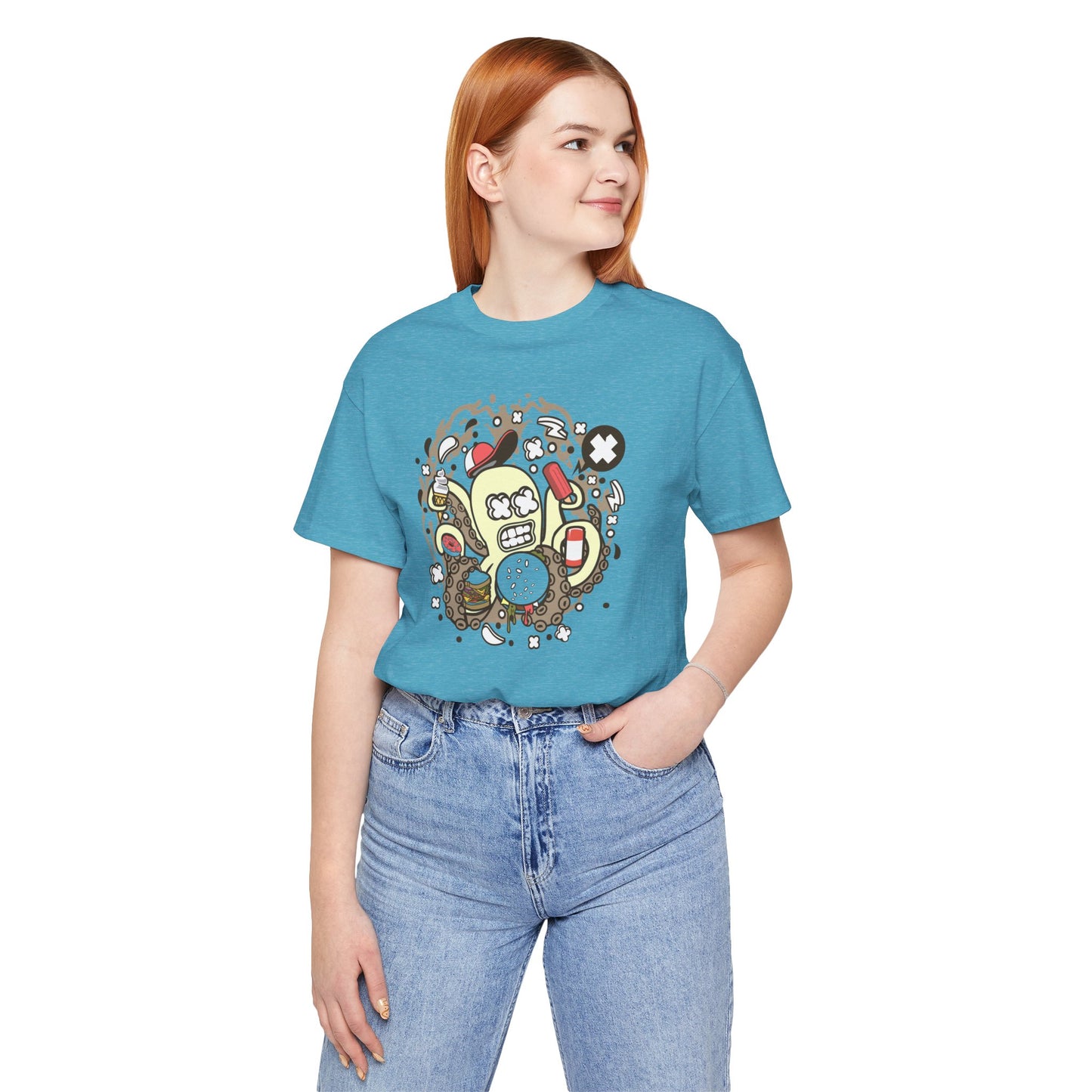 Junk Food Octopus Tee