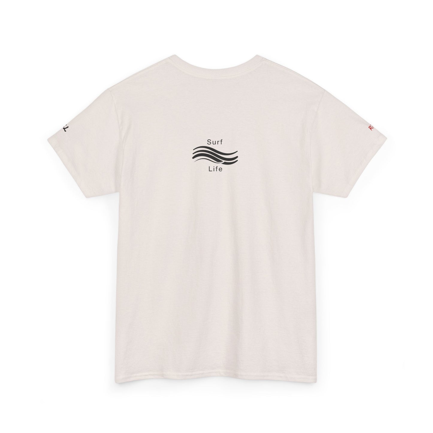 California Surf Unisex Heavy Cotton Tee, Summer Vibes T-Shirt, Beach Life Shirt, Surfing Gift, Vacation Wear, Casual Apparel