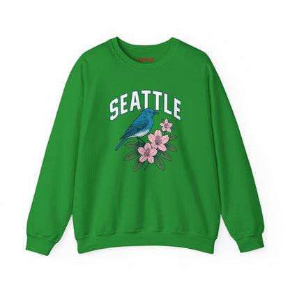 RAVAGE Seattle Vibe Unisex Crewneck Sweatshirt-Cozy Street wear