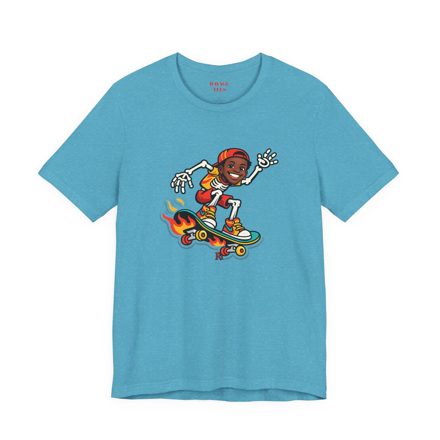 Skateboard Skeleton Tee