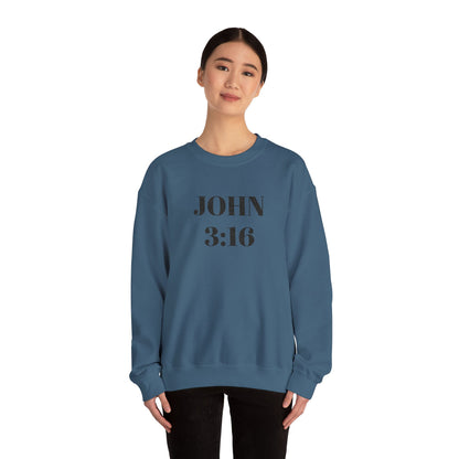 John 3:16 Crewneck Sweatshirt