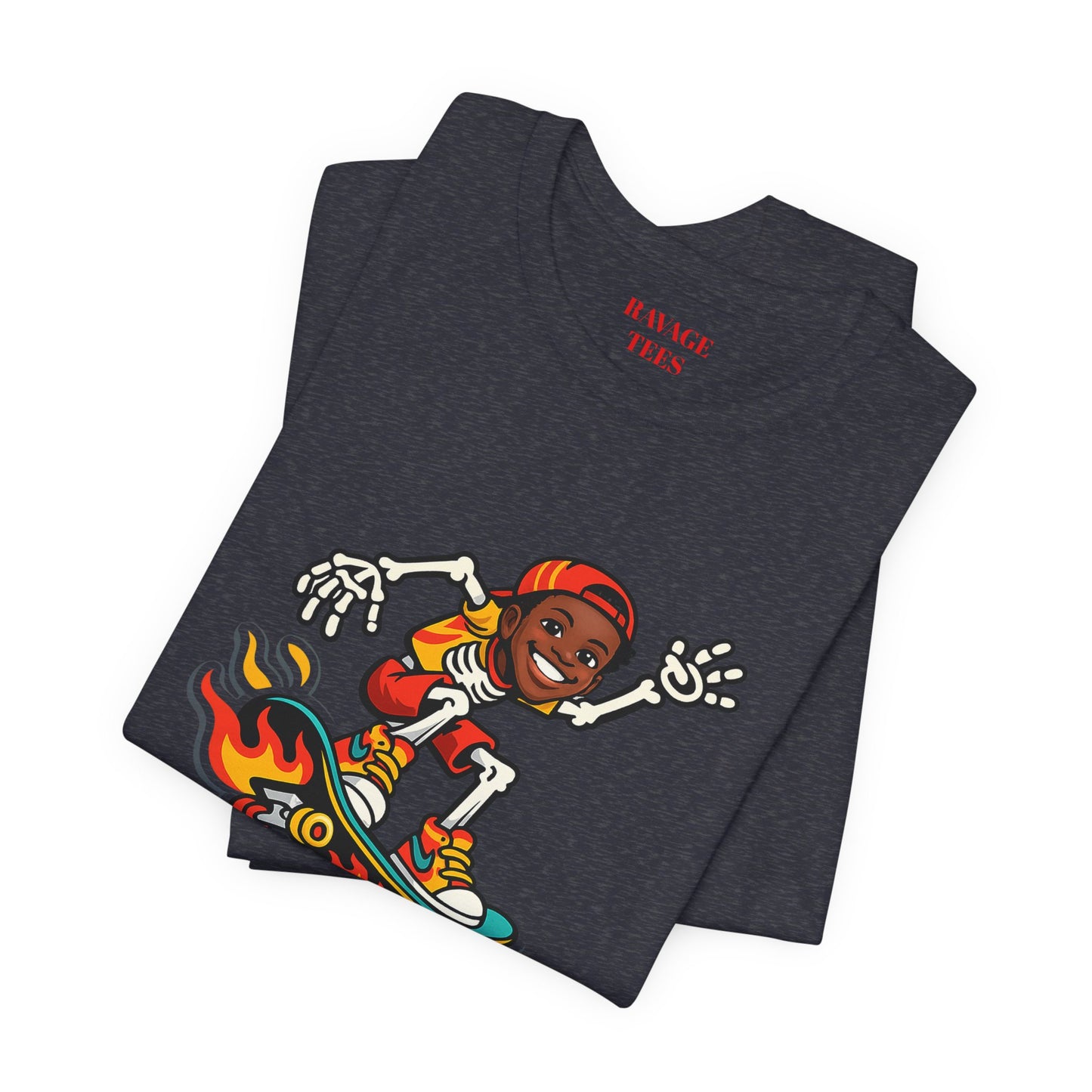 Skateboard Skeleton Tee