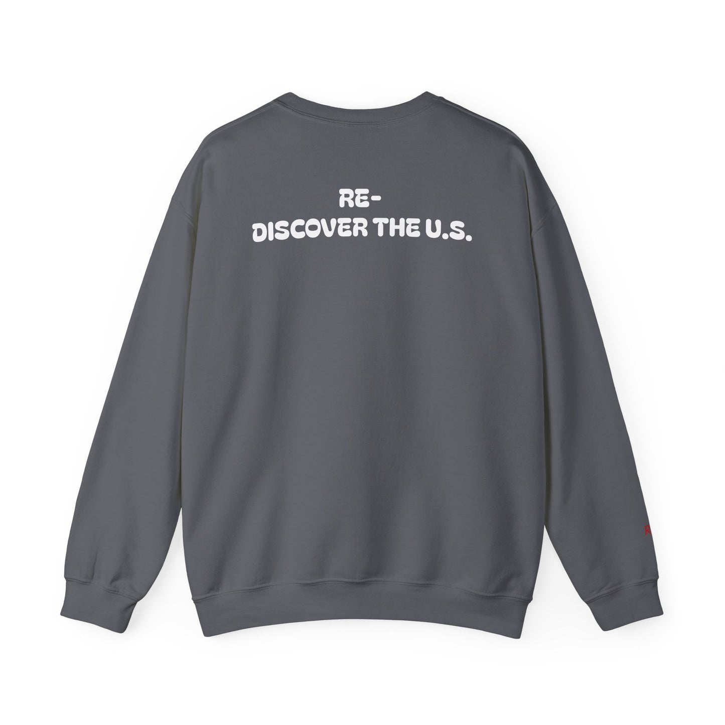 City Map Crewneck Sweatshirt, Cozy Urban Style for Travel Lovers or Travel Enthusiasts