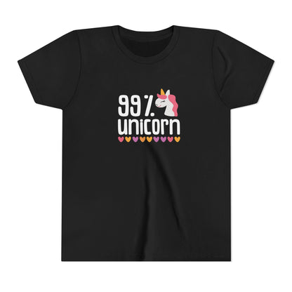 99% Unicorn Youth Tee - Fun & Whimsical Shirt for Kids