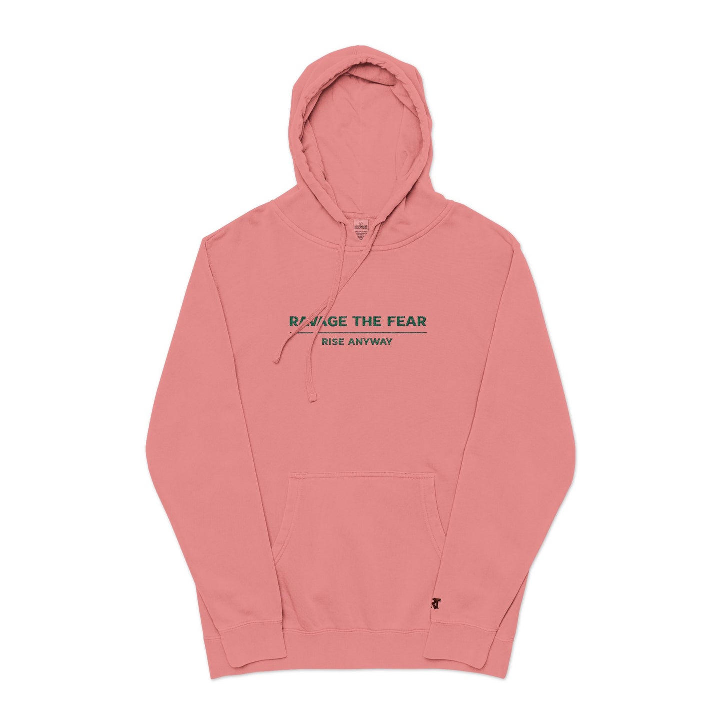 "Explore the Coast" Embroidered Pigment-Dyed Pullover