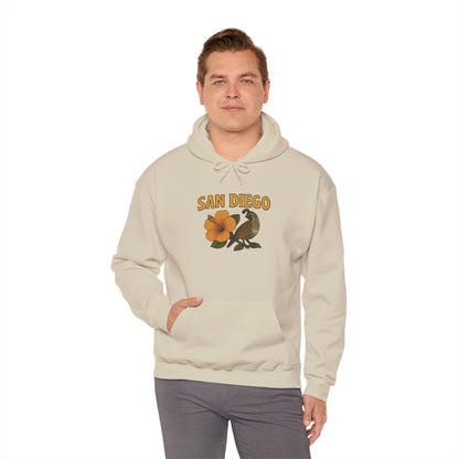 SAN DIEGO Unisex Hoodie – Cozy Sweatshirt, Casual Travel Souvenir, Relaxed Streetwear Gift for Nature & City Lovers