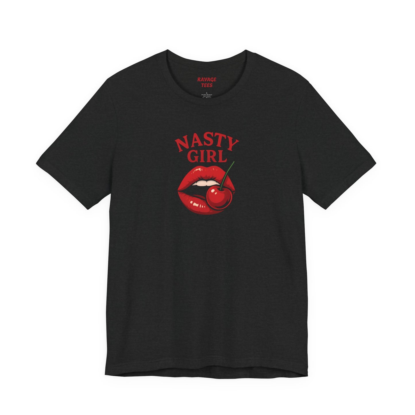 "Nasty Girl" Grunge Graphic Tee | Unisex Soft Jersey T-Shirt