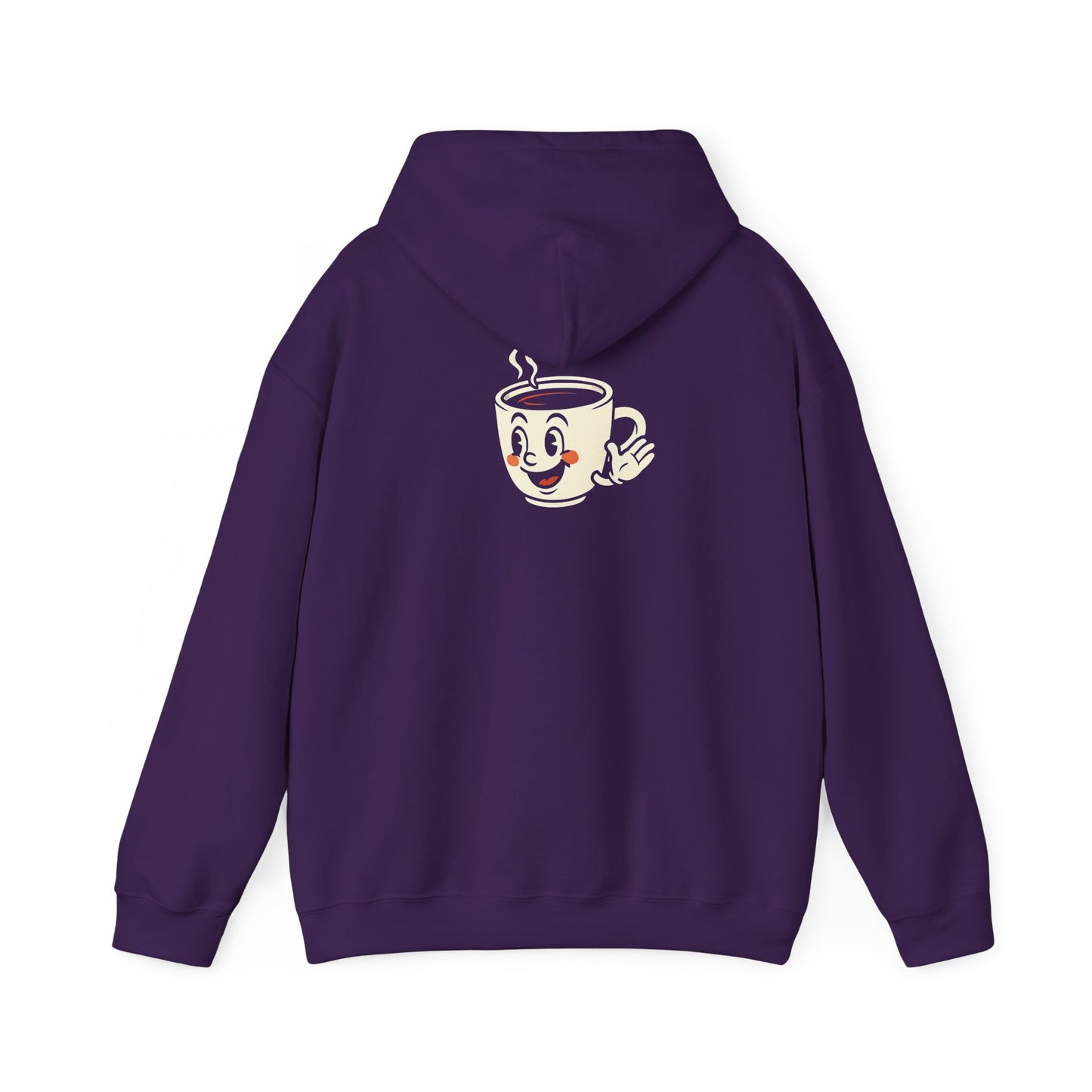 Caffeine Lover's Cozy Hoodie - Unisex Heavy Blend, Gifts for Coffee Enthusiasts, Comfy Sweater for All Occasions, Cute, Fun Design