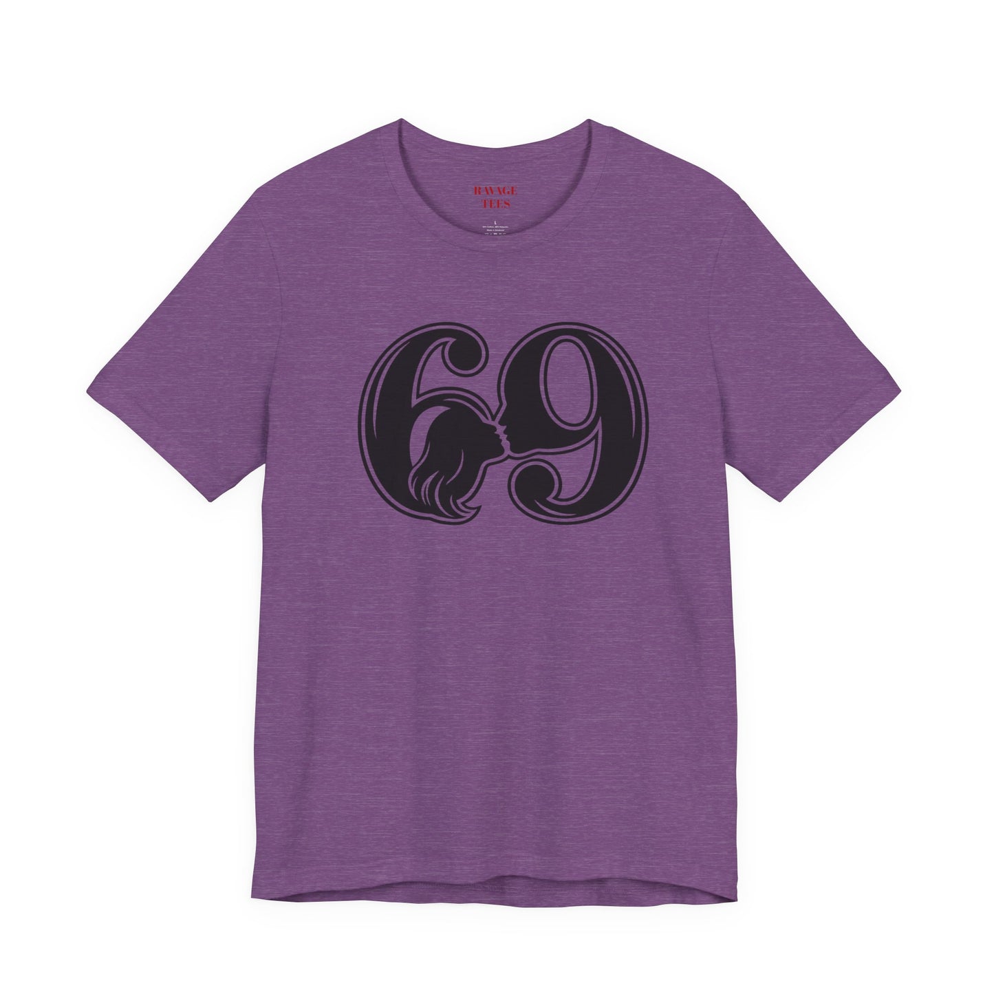 69 Retro Swirl Number Tee