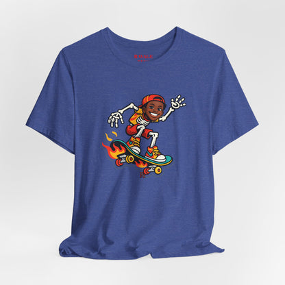Skateboard Skeleton Tee