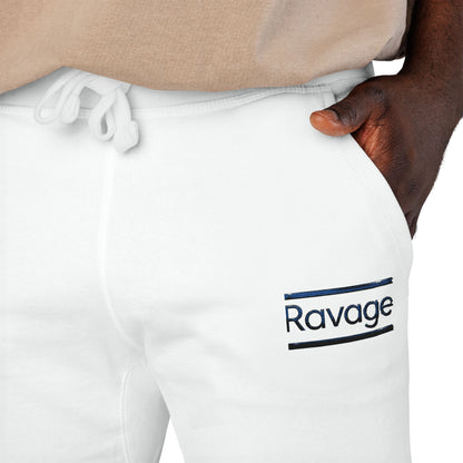 Ravage Embroidered Fleece Sweatpants — Cozy Joggers