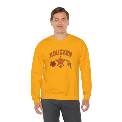 RAVAGE Houston(H-Town) Vibe Unisex Crewneck Sweatshirt