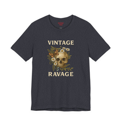 Vintage Skull Graphic Tee, Unisex Skull Shirt, Alternative Fashion, Edgy Vintage T-Shirt, Casual Streetwear Tee, Gift for Him/Her