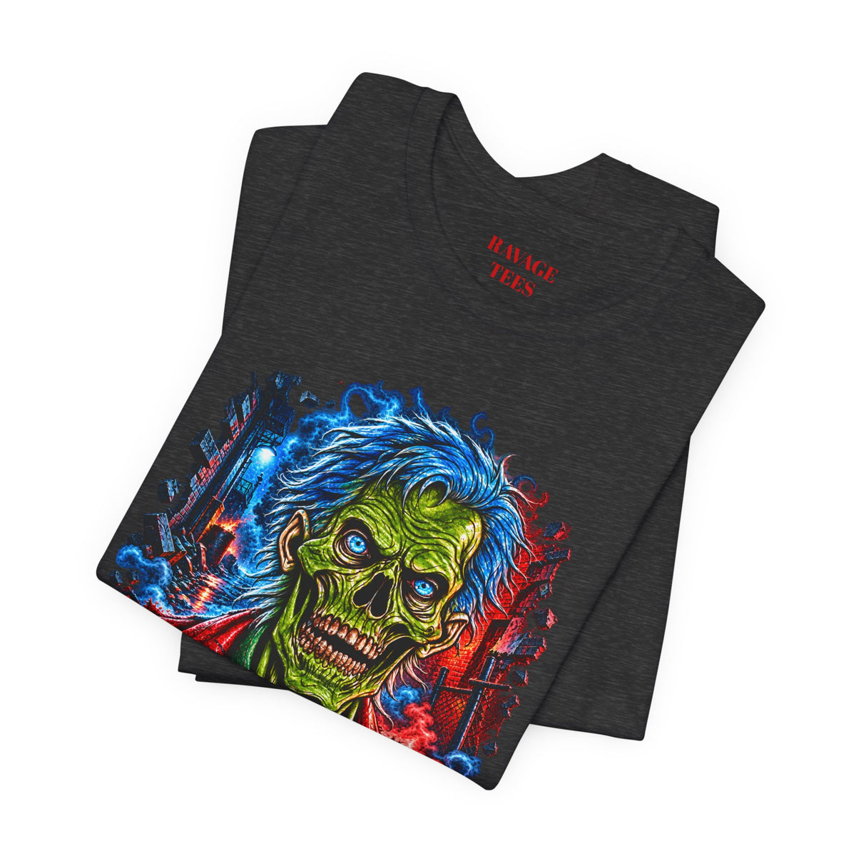 Riot Graves Skull Graphic Tee