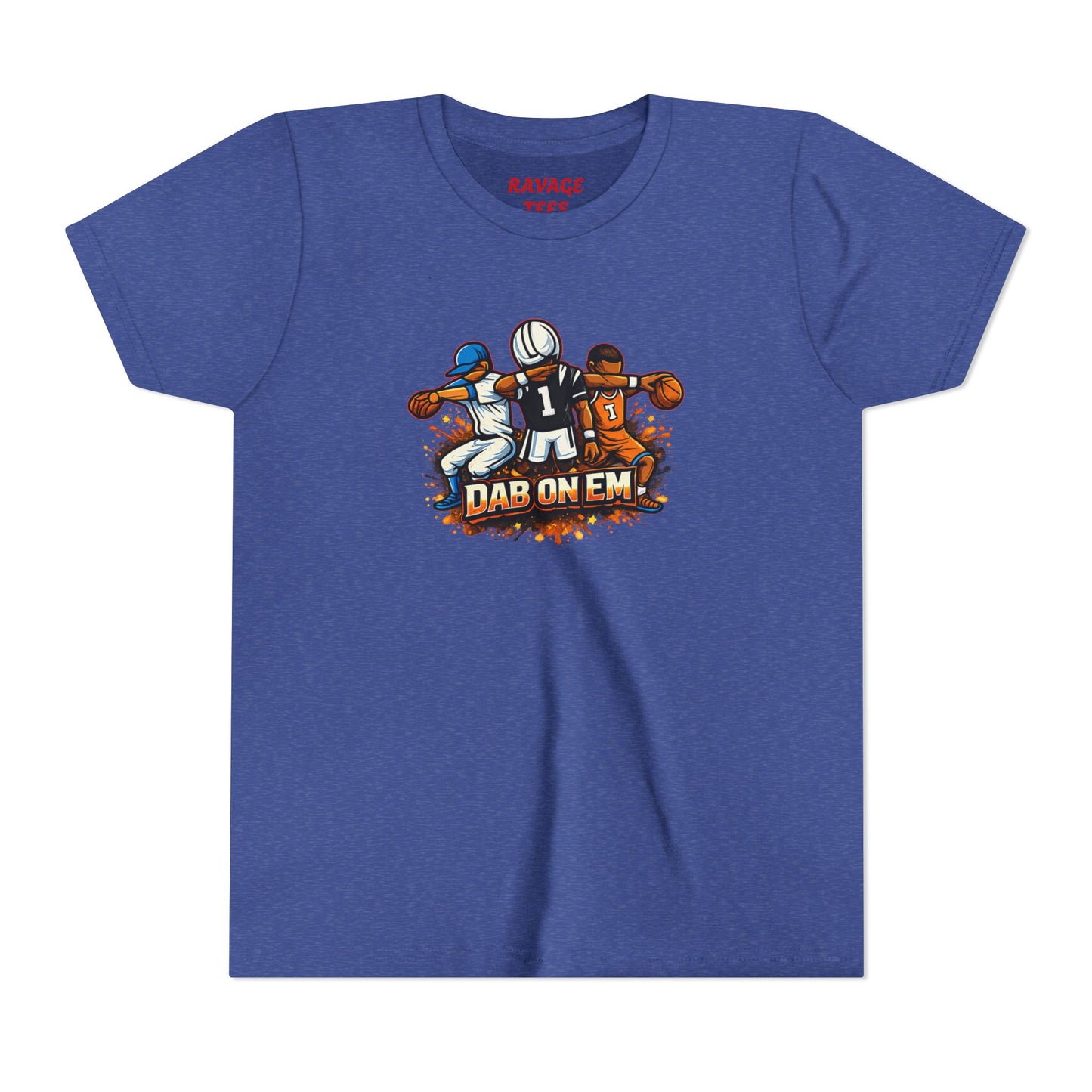 Youth Football Tee - 'Dab On Em' Kids Sports T-Shirt