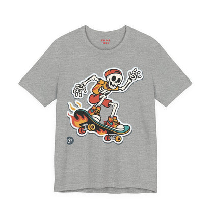 Skateboard Skeleton Tee