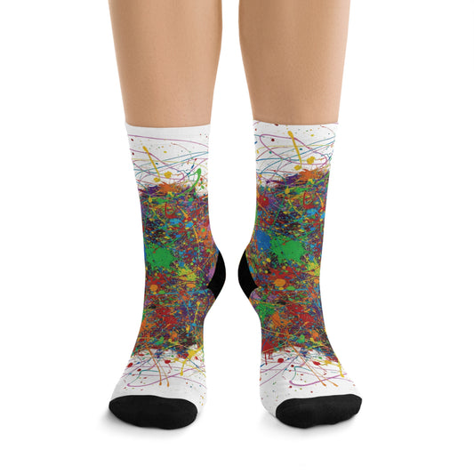 Colorful Recycled Poly Socks | Eco-Friendly Fashion Statement