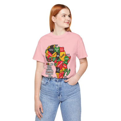 Africa Map “Africa Has Never Needed the World” Graphic Tee