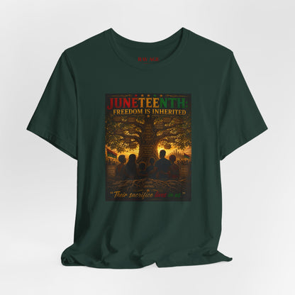 Juneteenth "Freedom Is Inherited" Tee