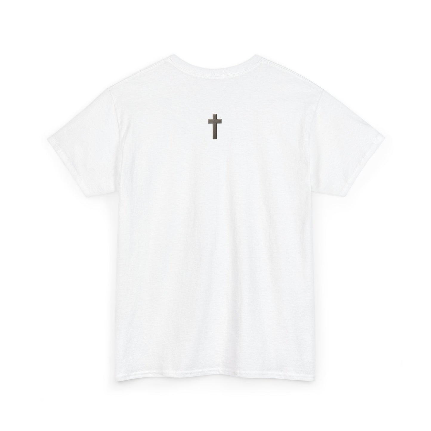 "Walk By Faith" Tee: Christian Bible Verse Unisex Heavy Cotton Shirt