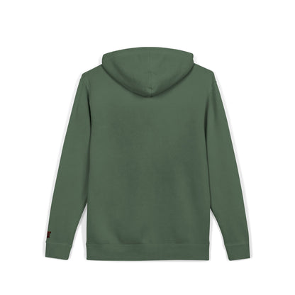 Shutt1eman Embroided Vintage Pigment Black-Dyed Hoodie