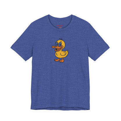 Cute Duck Graphic Tee for Animal Lovers, Unisex T-Shirt, Funny Gift Idea, Casual Wear, Summer Outfit