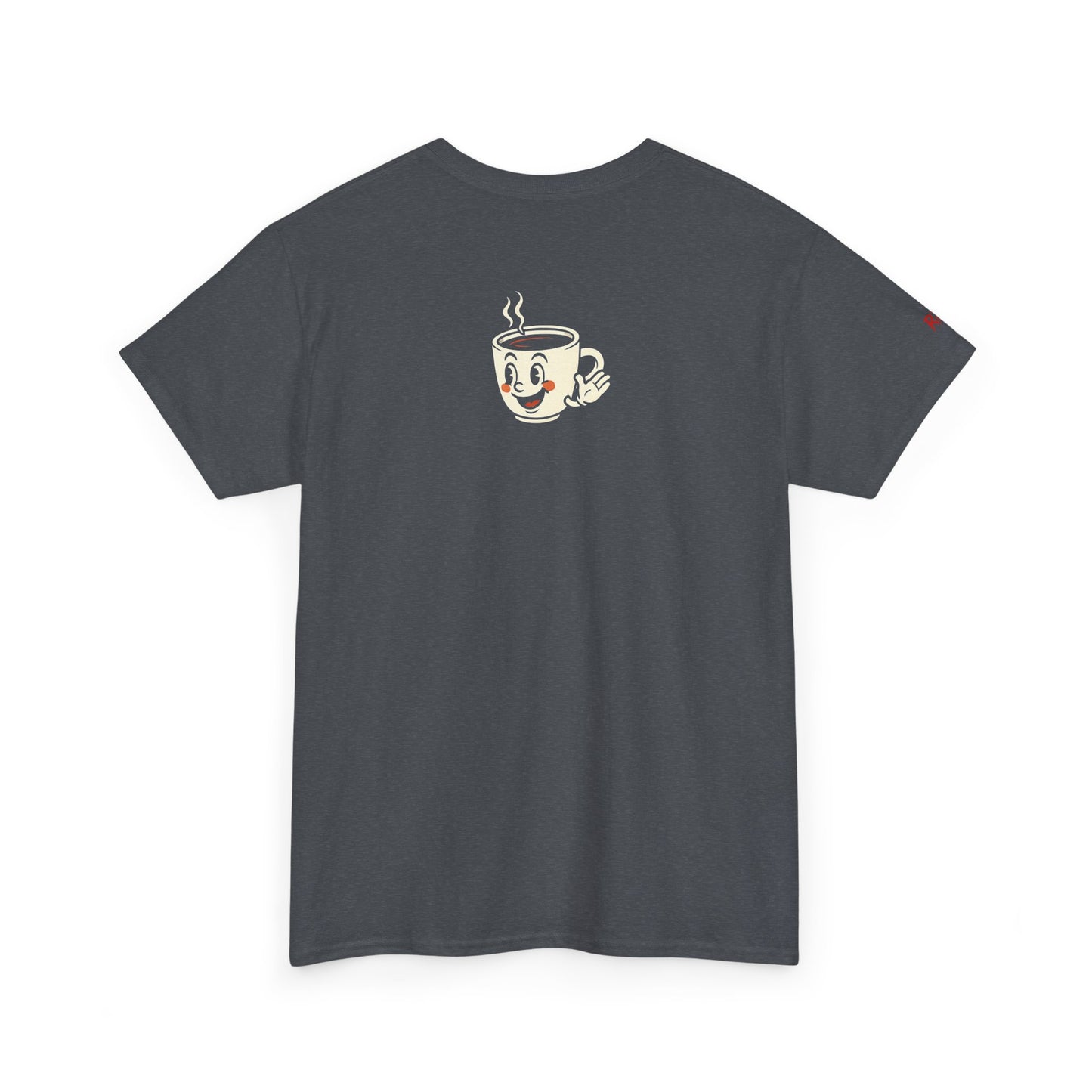 Coffee Lover's Unisex Tee - I Run on Chaos and Caffeine, Funny T-Shirt, Gift for Coffee Enthusiasts, Casual Wear, Relaxed Fit