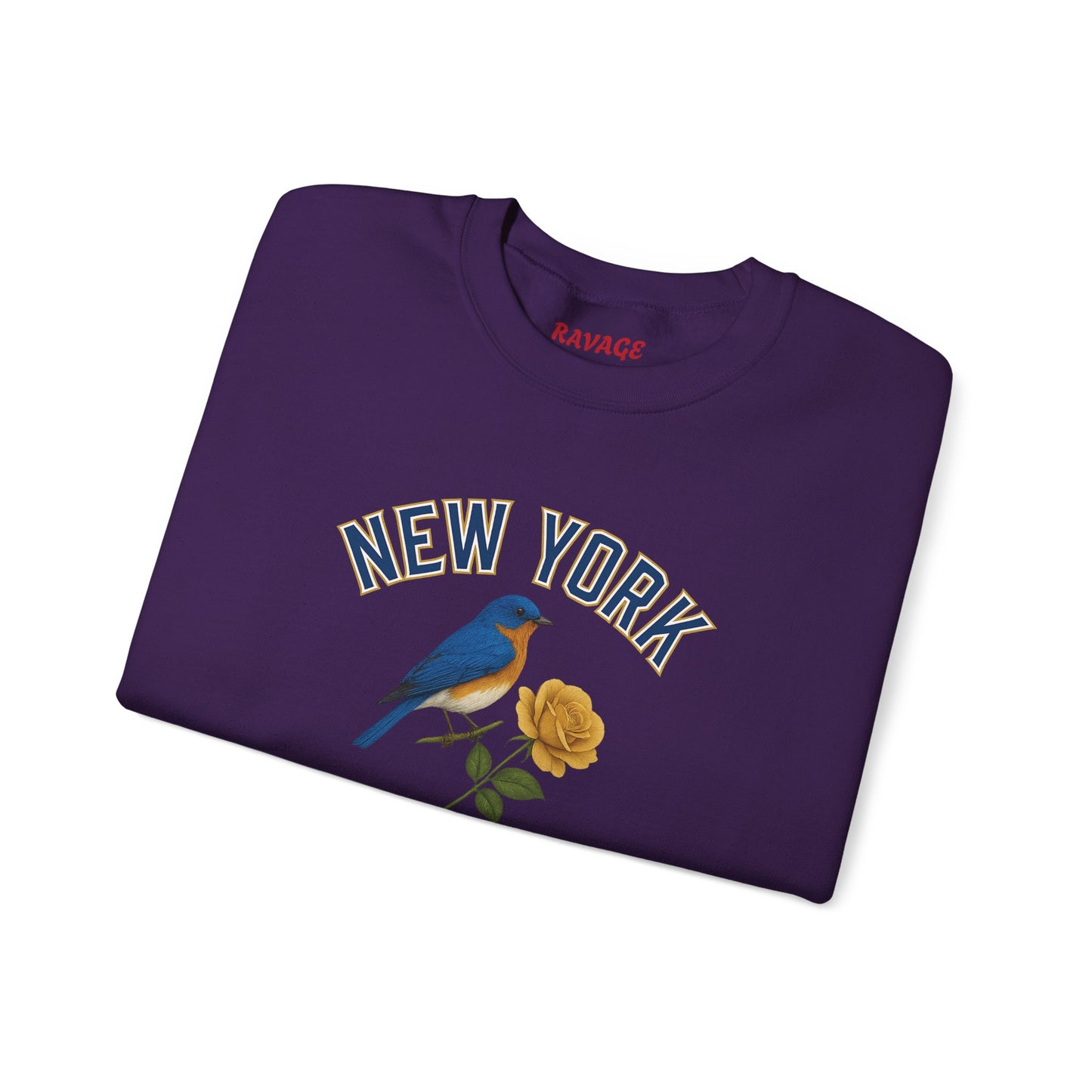 RAVAGE New York Vibe Unisex Crewneck Sweatshirt-Cozy Street wear