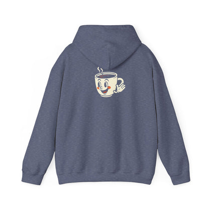 Caffeine Lover's Cozy Hoodie - Unisex Heavy Blend, Gifts for Coffee Enthusiasts, Comfy Sweater for All Occasions, Cute, Fun Design
