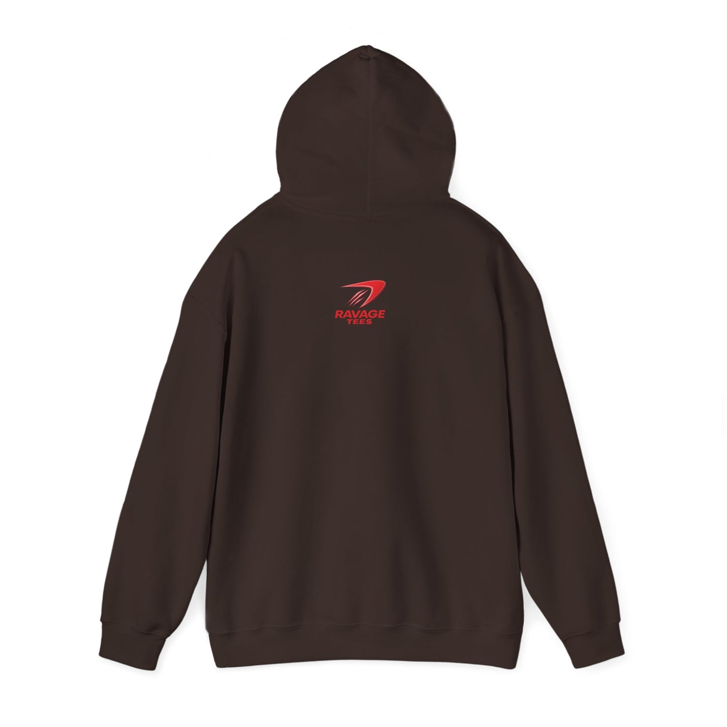 "Ravage Darkness With Light" Graphic Black Pullover Hoodie