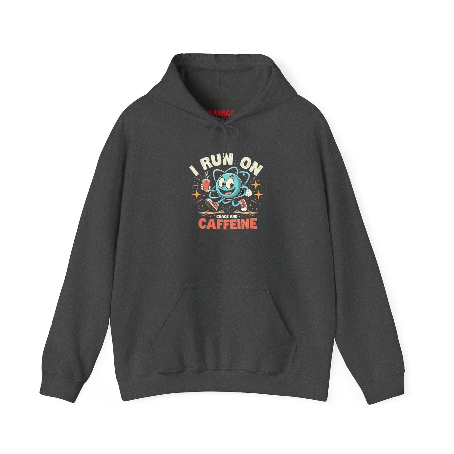 Caffeine Lover's Cozy Hoodie - Unisex Heavy Blend, Gifts for Coffee Enthusiasts, Comfy Sweater for All Occasions, Cute, Fun Design