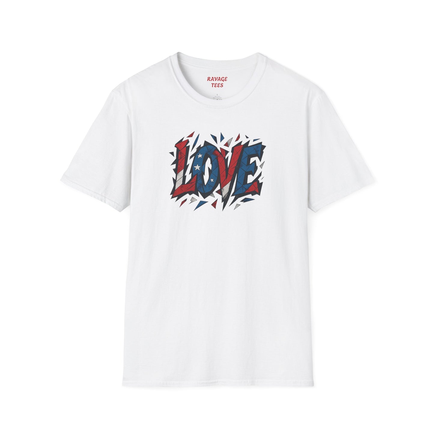 Soft Unisex Freedom & Love Graphic Tee | Gift & Daily Wear