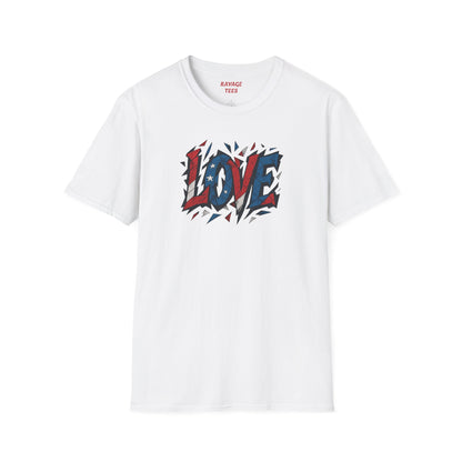 Soft Unisex Freedom & Love Graphic Tee | Gift & Daily Wear