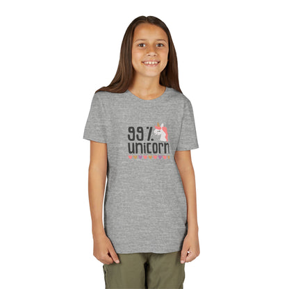 99% Unicorn Youth Tee - Fun & Whimsical Shirt for Kids