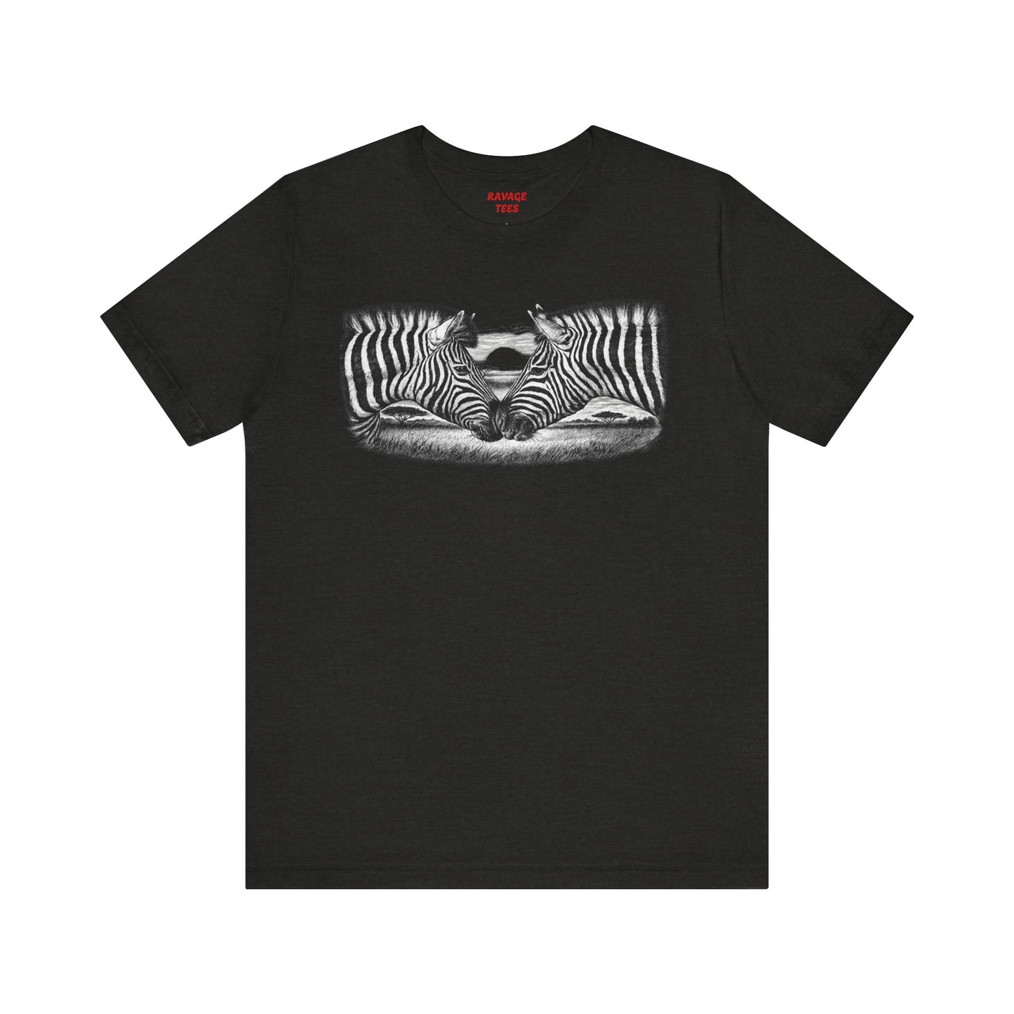 Zebra Heart Tee