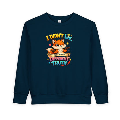 Fox Sweatshirt – Cute “Different Truth”