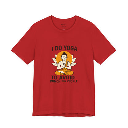 "I Do Yoga To Avoid Punching People"