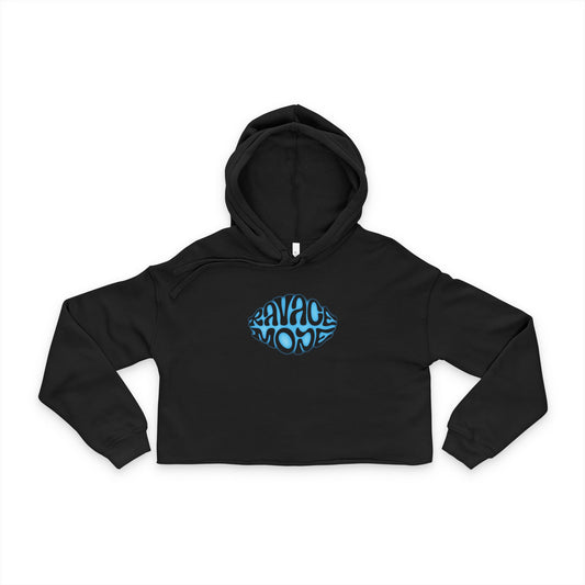 RAVAGE MODE Women's Cropped Hoodie, Trendy Crop Sweatshirt