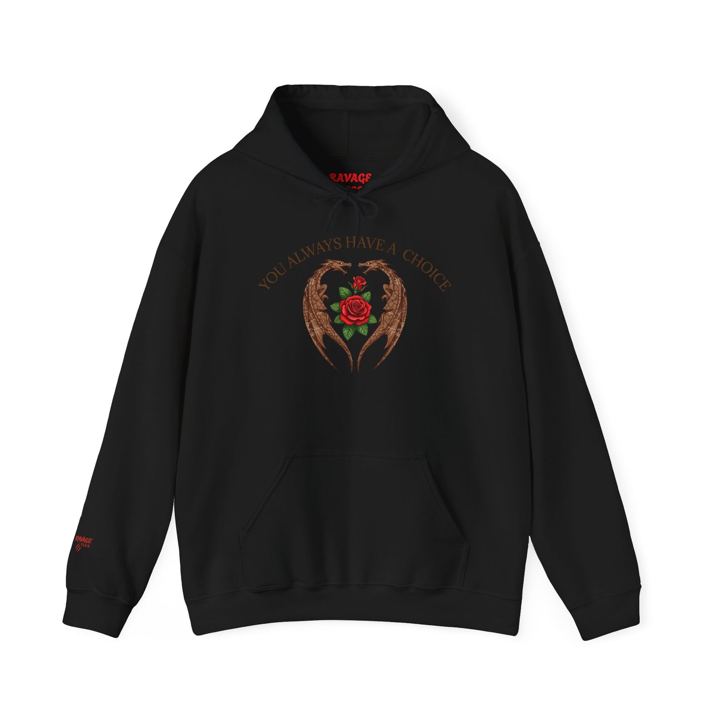 Choice Design UNISEX DRAGON HOODIE