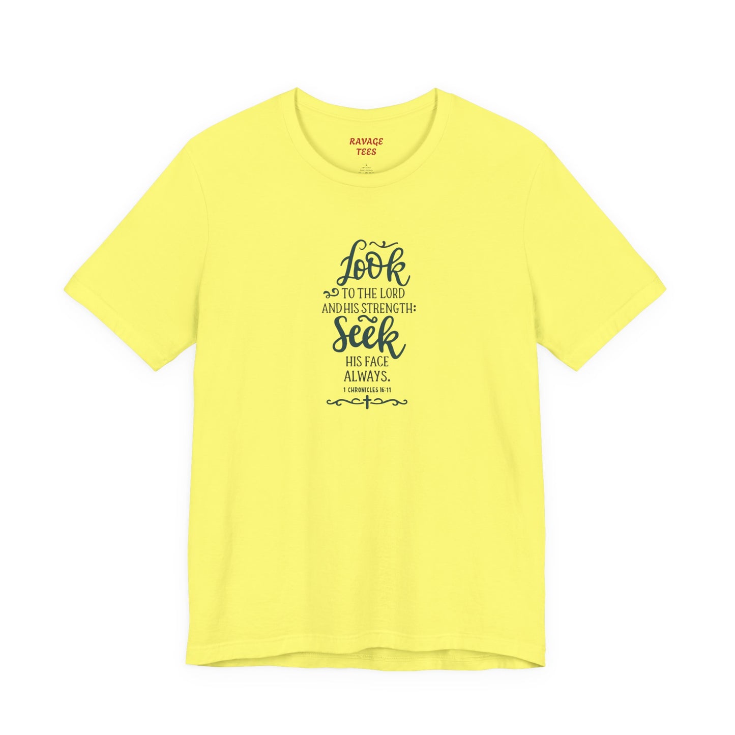 Seek His Guidance Tee: Inspirational Faith Quote Unisex T-Shirt