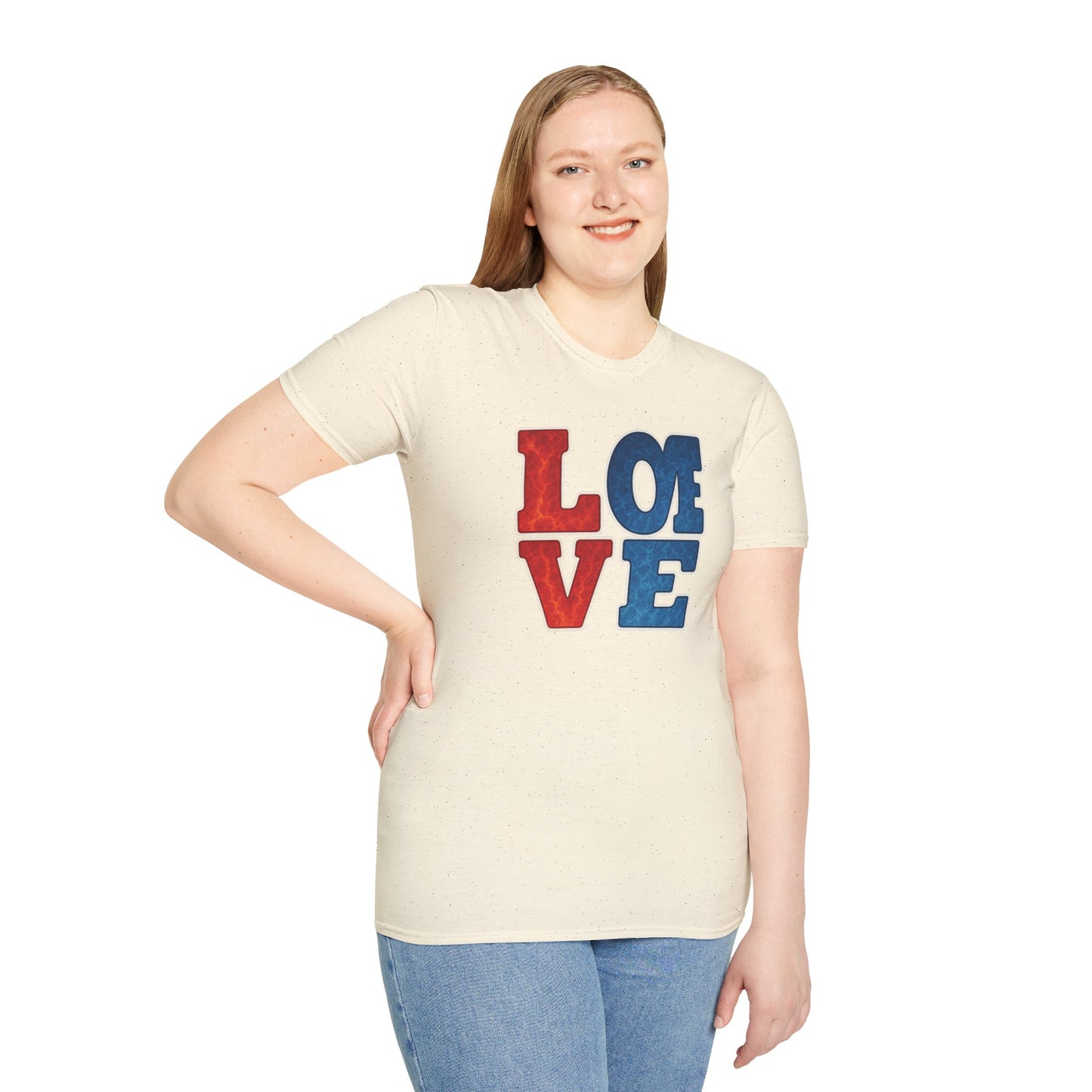 Soft Unisex Freedom & Love Graphic Tee | Gift & Daily Wear