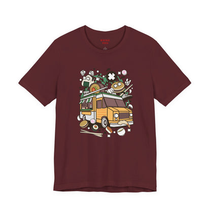 Cute Vintage Street Food Van Tee