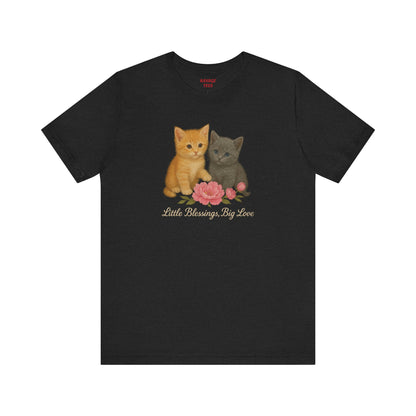 Cute Cat Graphic Tee, Casual Unisex Shirt, Animal Lover Gift, Perfect for Birthdays, Everyday Wear, Cat Mom Shirt, Pet Lover Apparel