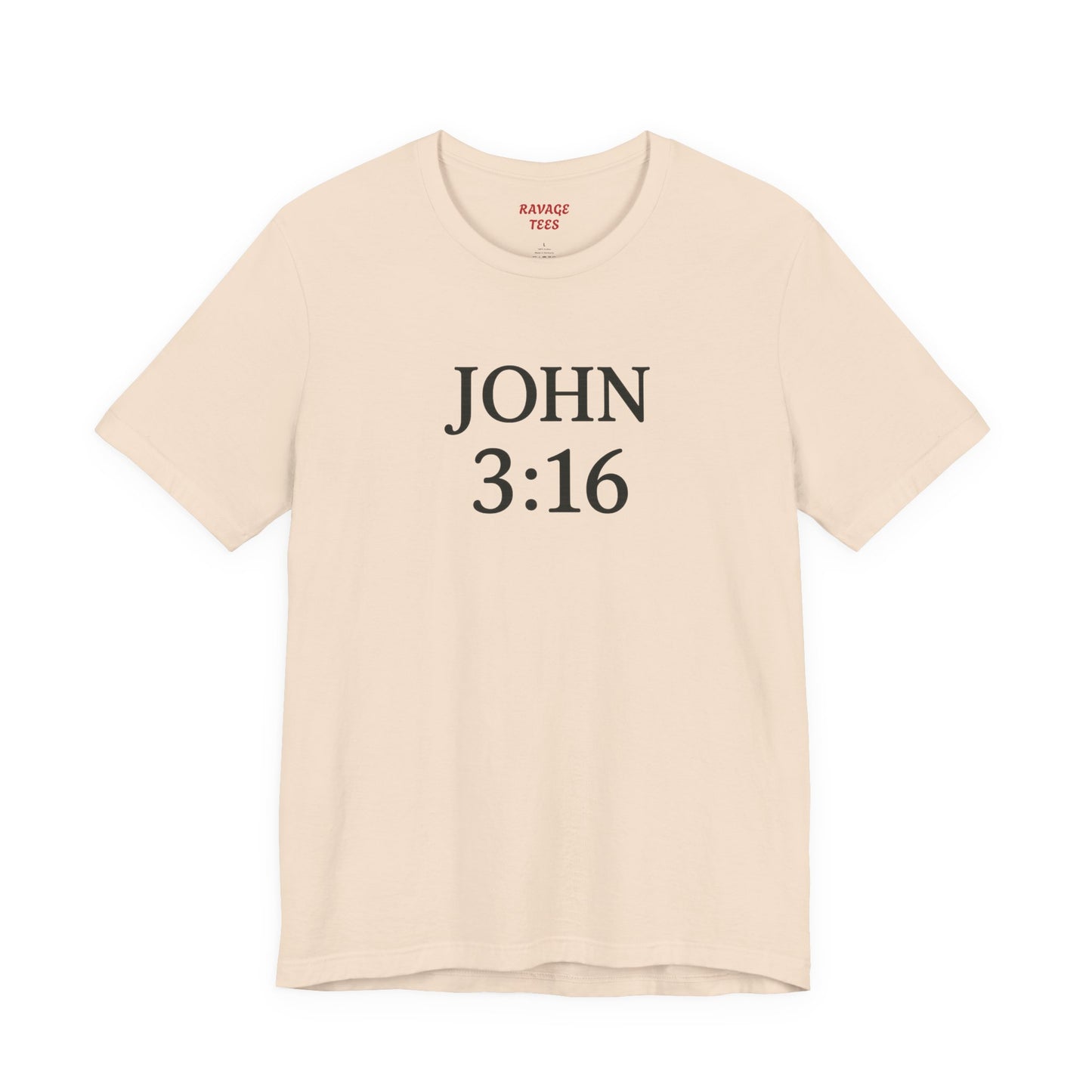 **JOHN 3:16 Faith-Inspired Unisex Tee