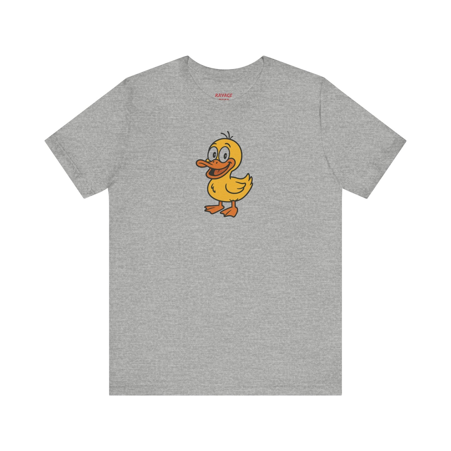 Cute Duck Graphic Tee for Animal Lovers, Unisex T-Shirt, Funny Gift Idea, Casual Wear, Summer Outfit