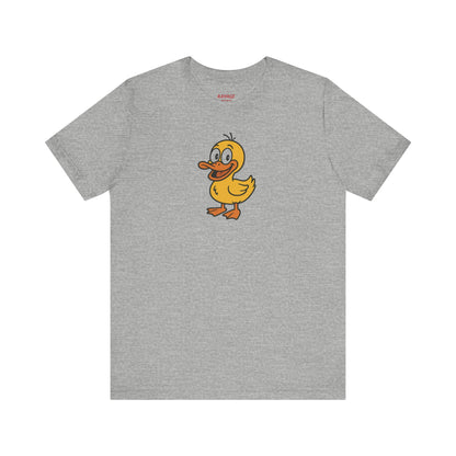 Cute Duck Graphic Tee for Animal Lovers, Unisex T-Shirt, Funny Gift Idea, Casual Wear, Summer Outfit