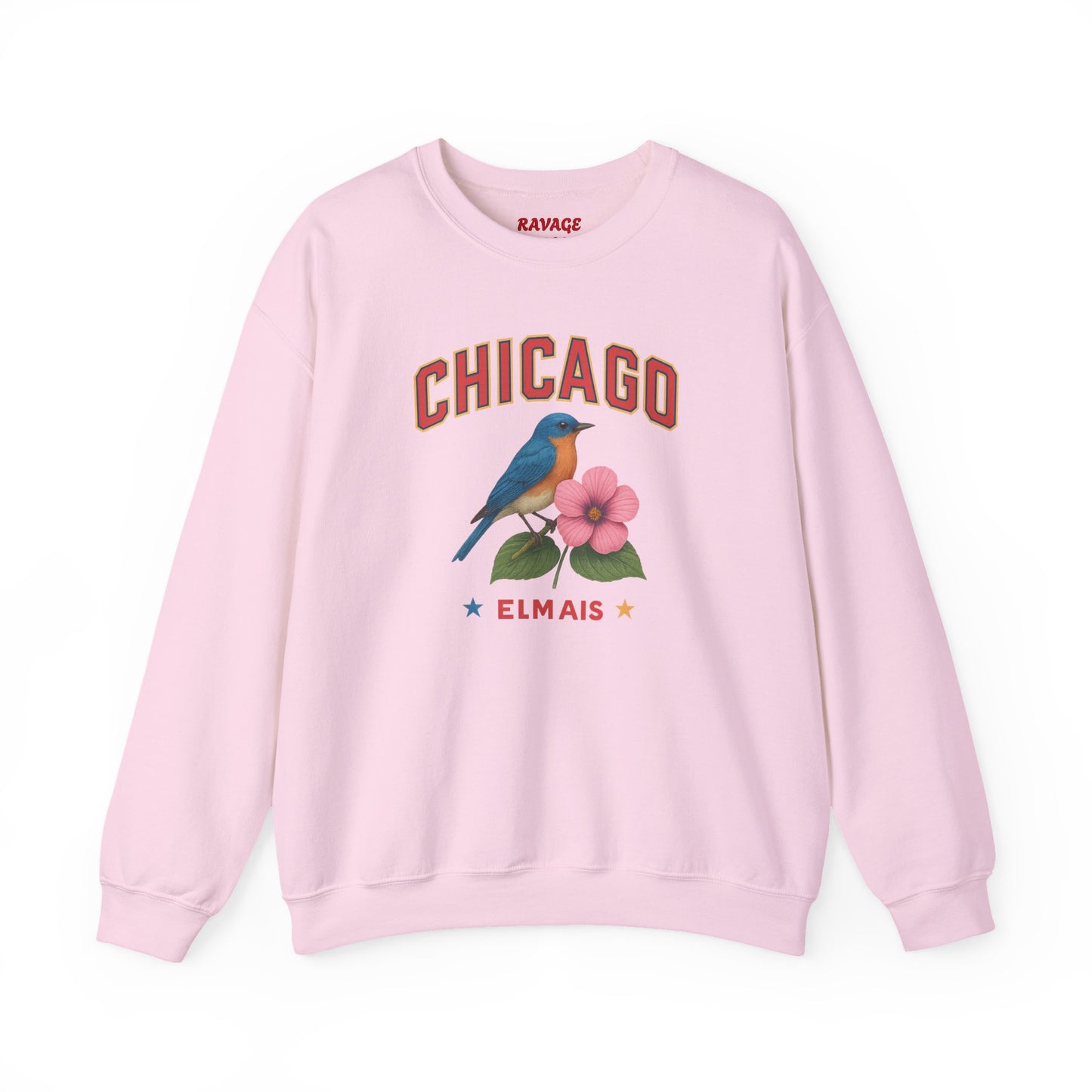 RAVAGE Chicago City Vibe Unisex Crewneck Sweatshirt